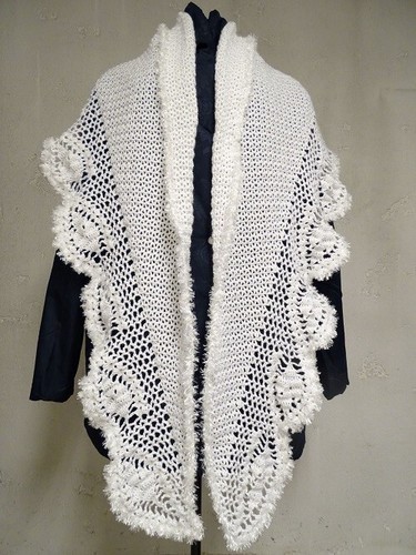 Etole pour mariage crochet - etole,