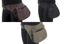 Vegan Leather Waist Hip Pack Bag Belt Burning Pouch Party Playa Rave woman man