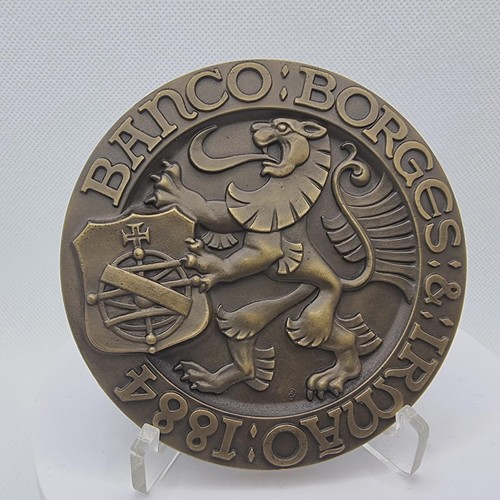 Médaille bronze banque - de,