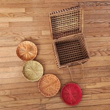 Wicker Picnic Basket With