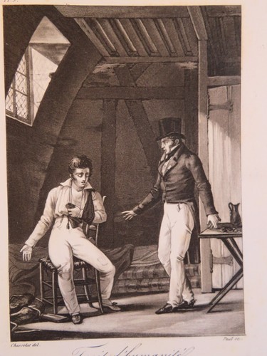 Chasselat gravure aquatinte - gravure,