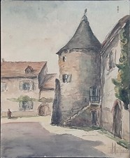 Maison forte à la tour