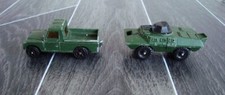 2 Corgi Juniors Army Vehicles