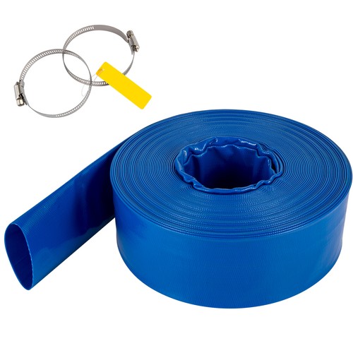 Tuyau décharge plat - , 76mm