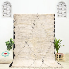 Tapis marocain en laine, style
