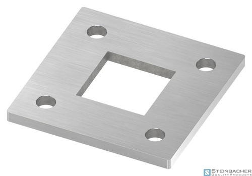 Plaque ancrage inox - en,