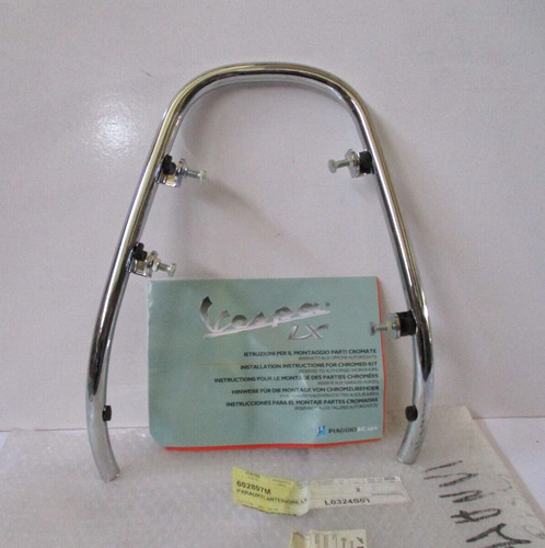 Pare choc chrome pour - chrome, piaggio
