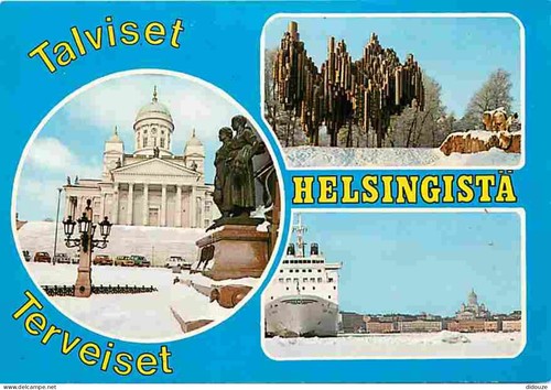 Carte postale finlande - carte,