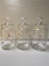 Lot de 3 bocaux anciens en