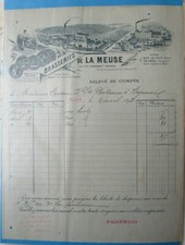 Facture Brasseries de la Meuse