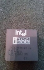 Intel 386DX-20 Mhz CPU