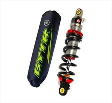 Couvre-amortisseurs jaune bleu