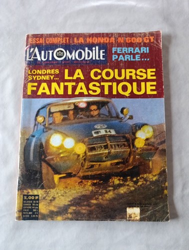 Magazine automobile janvier - magazine, l'automobile
