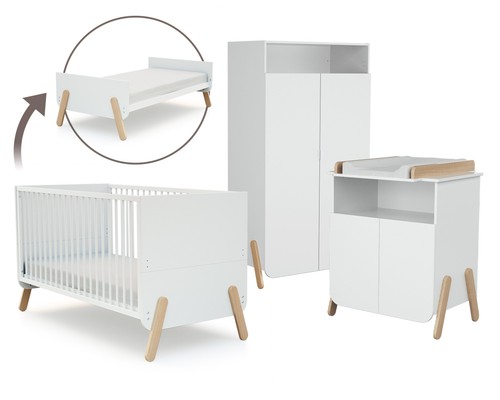 Chambre bébé lit commode - lit,, à