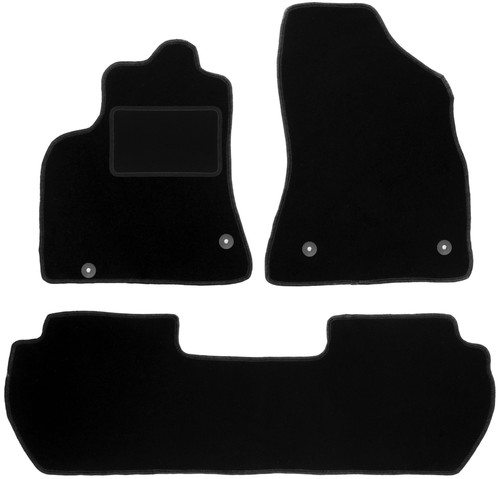 Tapis sol velours noir - de, en
