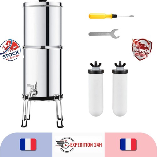 Filtre eau gravité vevor - filtre, à