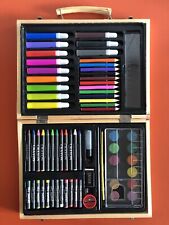 Crayon Couleur Dessin Peinture Pastel Huile Feutre Couleur Gomme Règle Enfant