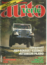 AUTO VERTE N°31 JEEP RENAULT "ESSENCE" VS PAJERO / CROCO 4X4   / PANDA BIG FOOT