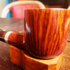 Estate pipe Ashton Gilt Edge LX -Bill Taylor Era - 2008 (w leather pouch) 9mm