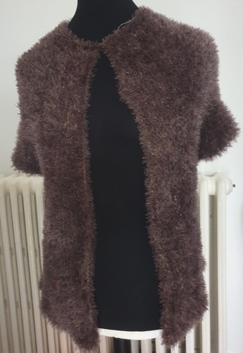 Gilet bolero neuf - neuf, marron