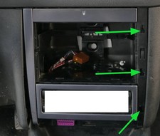 Golf 4 Bora console centrale
