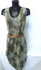 Superbe Robe MOMONI en maille, finition dorée, Taille 38, TBE