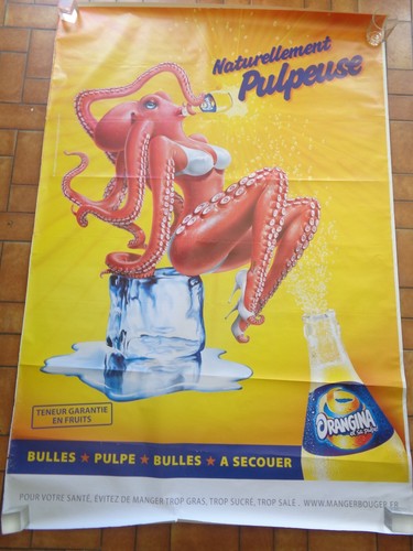 Grande affiche publicitaire - affiche,