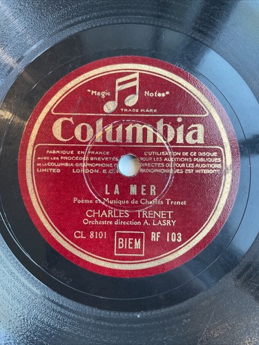 Rpm charles trenet la - 78,