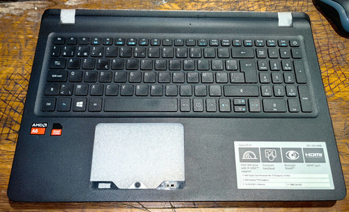 Palmrest clavier - +,