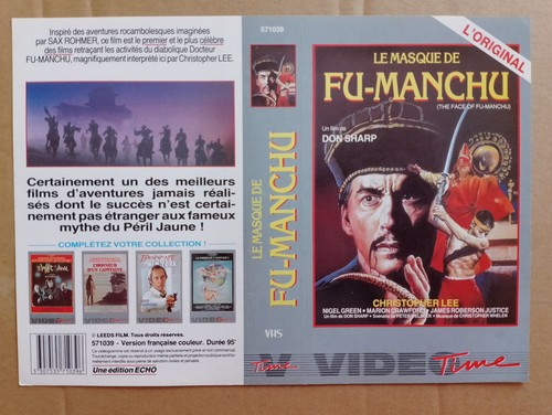 Jaquette vhs masque - vhs, le
