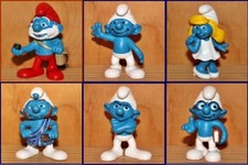 SET 2011 SCHLEICH - 6 Schtroumpfs LE FILM (Smurf Puffi Pitufo)