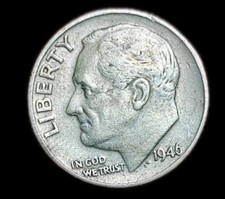 One Dime 1946 Argent USA 