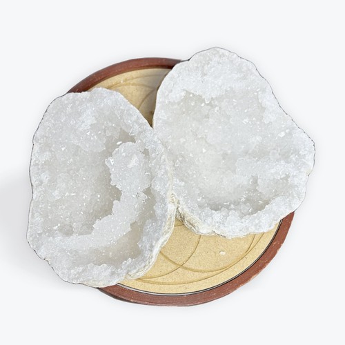 Géode quartz 8x8 cm - quartz,