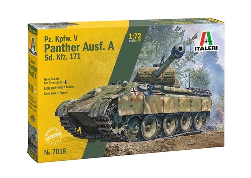 Italeri char panther v - char,