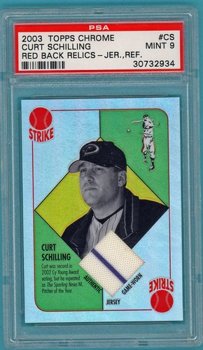 2003 topps chrome red back - topps,