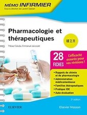 Pharmacologie et thérapeutiques: Unité denseignement 2.11... | Livre | état bon