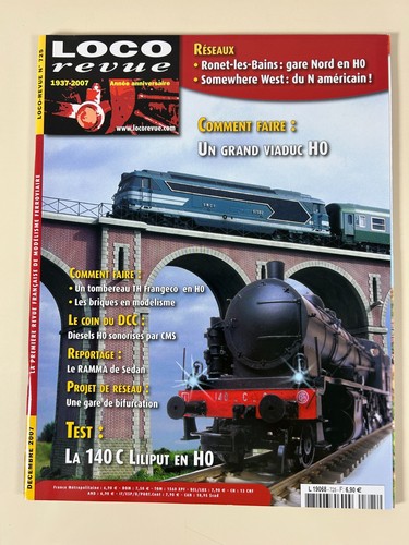 Magazine loco revue 725 - magazine,
