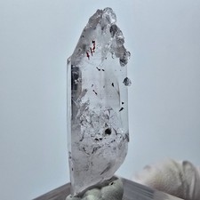 Quartz fantôme arlequin avec