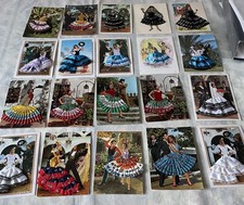 CARTES POSTALES EN TISSUS /