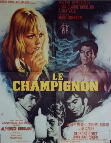 Champignon affiche 1970 - "le,
