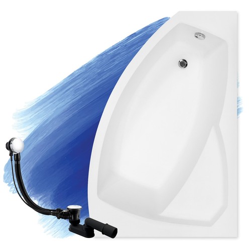 Baignoire bain angle - baignoire, d'angle