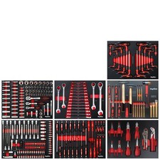 Set D'Inserts Pour Chariot D'Atelier Avec 7 Inserts En Mousse 71011