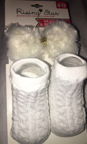 Infant faux fur white - faux,