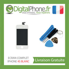 VITRE TACTILE + ECRAN LCD RETINA POUR IPHONE 4S BLANC + OUTILS TVA TOP QUALITY