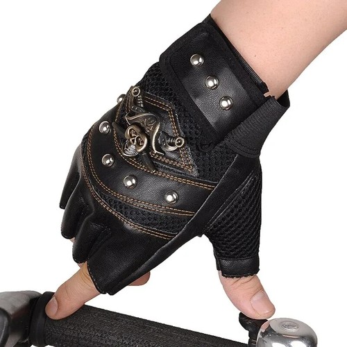 Gants mitaines pirate - mitaines,