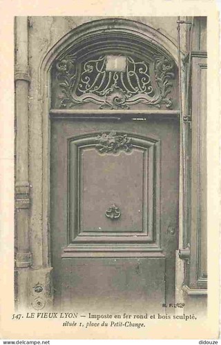 Carte postale lyon - postale,