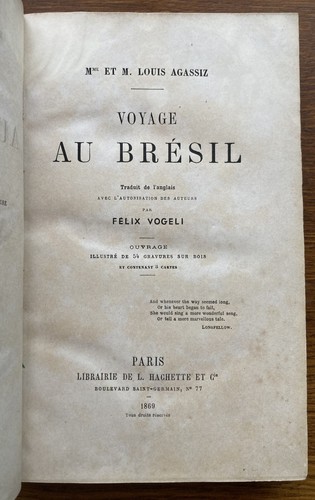 Agassiz voyage brésil eo - voyage, au