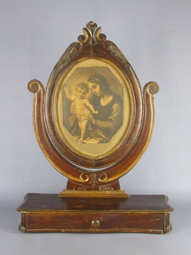 Antique psyché bois - antique,