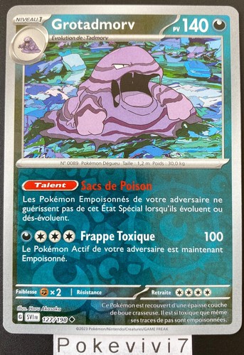 Carte pokemon grotadmorv - pokemon,