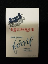 carte parfumée FORVIL paris